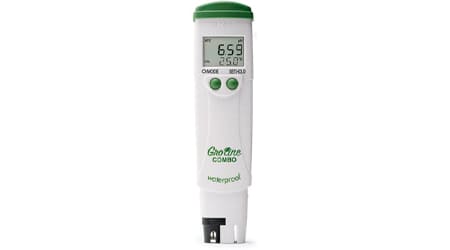 Medidor de Bolsillo Impermeable de pH/CE/TDS/Temperatura hidropónico Groline HI98131 (Tasa 16%)