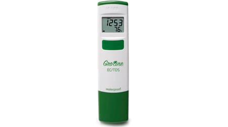 Medidor de Bolsillo Impermeable de pH/CE/TDS/Temperatura hidropónico Groline HI98131 (Tasa 16%)