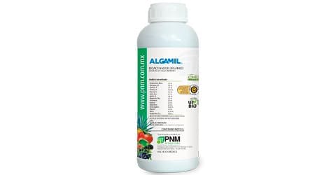 Fertilizante foliar orgánico a base de algas marinas. Algamil de 1 litro. (IVA tasa 0%)