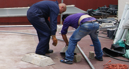 Zapatas Colocación
