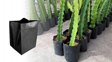 Bolsa para Cultivo de 20 x 20 negra por Kilogramo Cal. 400