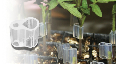 Pinzas o Clips para injerto de plantas 2.5 mm (Millar)