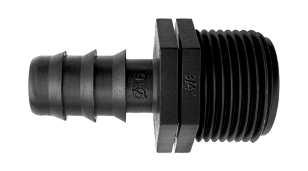 Conexión Tipo Macho de 16 mm a 3/4 de pulgada