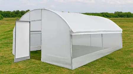 Invernadero Hidropónico Tipo Túnel 5×6 m: Perfecto para FVH y Cultivo de Hortalizas