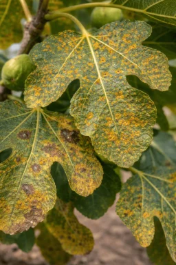 Roya de la higuera cultivo de higo