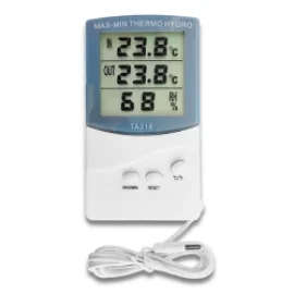 Termohigrómetro Digital Interior y Exterior con Sonda