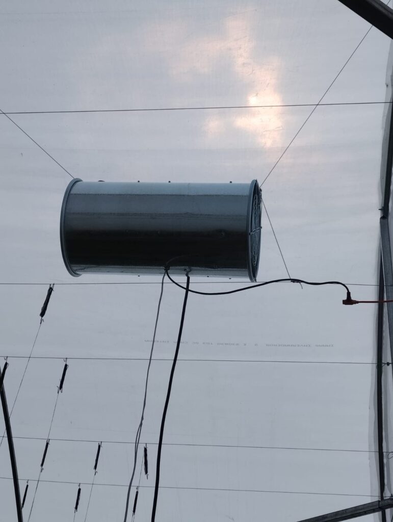 Instalado el Calefactor Centinela 250