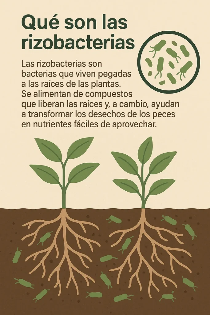 Rizobacterias fundamentales para la acuaponia 