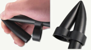 Terminal tipo 8 para cierre de línea de riego