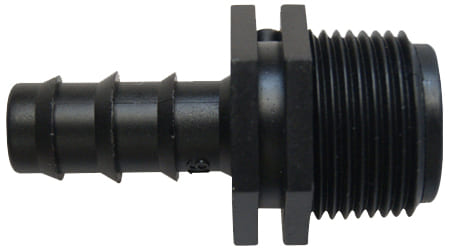 Conexión tipo macho para conexiones para manguera