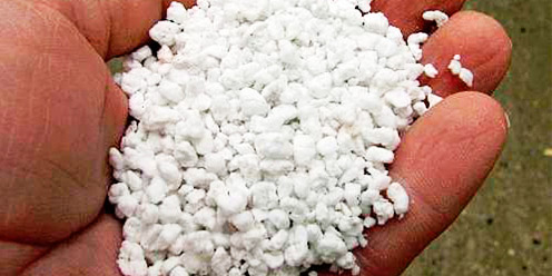 Perlita mineral expandido agrolita carlita sustrato hidroponico para hidroponia