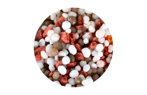 Mezcla física de fertilizantes 