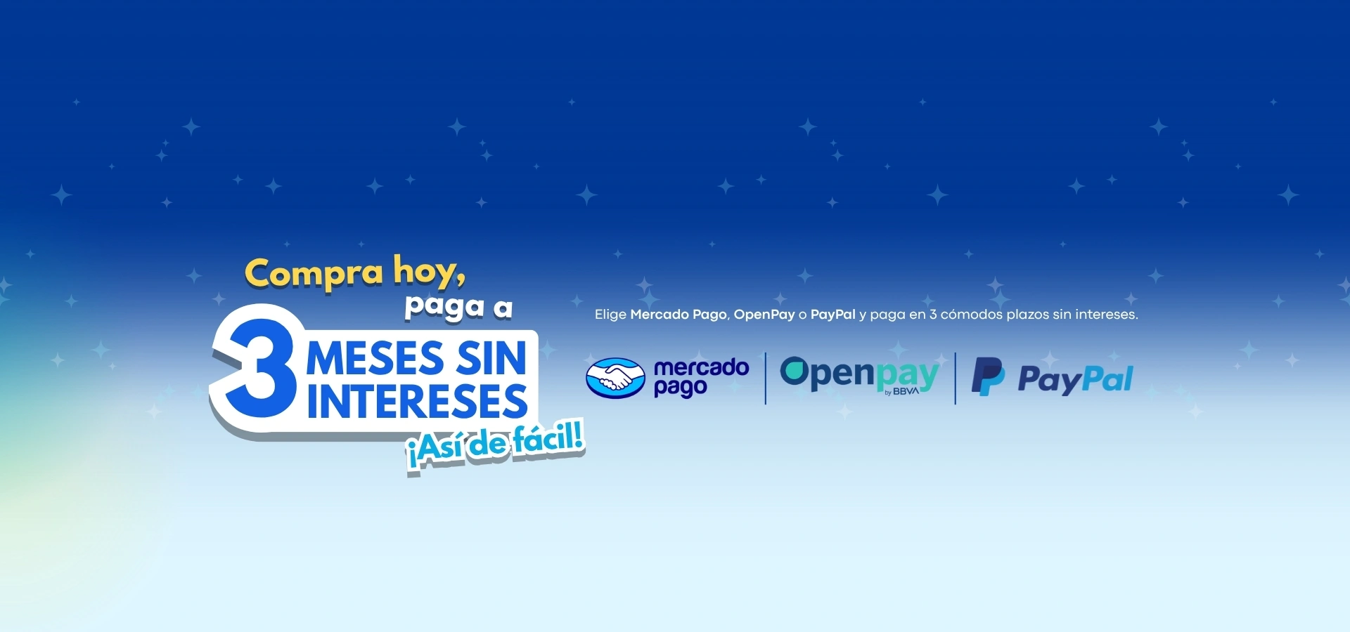 3 meses sin intereses