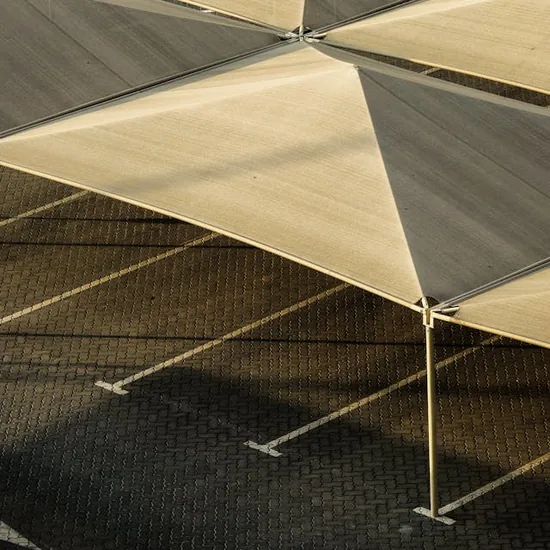 malla sombra toldo para estacionamiento
