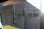 modulares para muro verde instalados en geomembrana